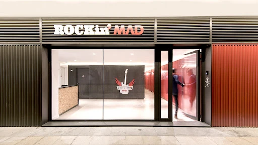 Foto frontal del local de RockInMad en Madrid