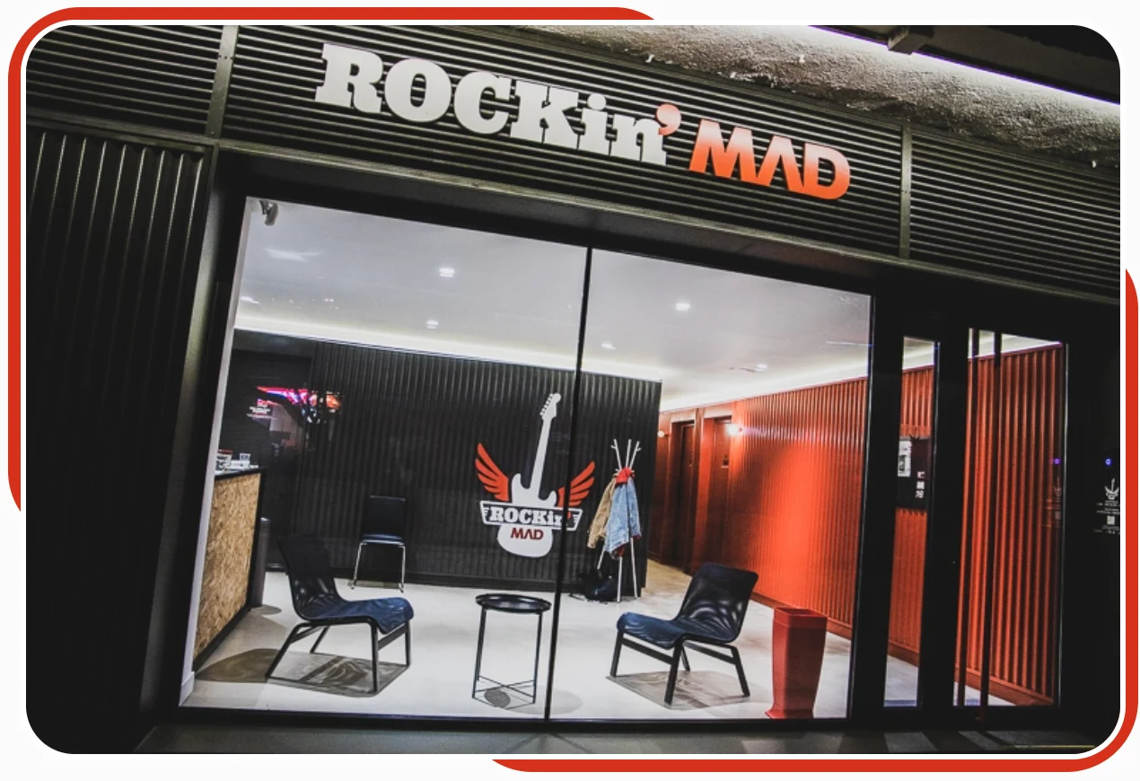 Fachada de RockInMad