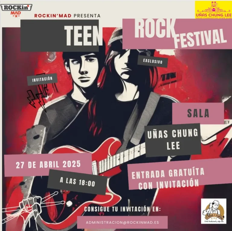 Festivas Uñas Chung Lee RockinMad festival